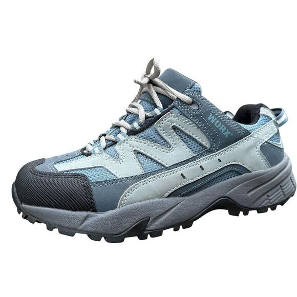 Red Wing Worx Carbide Women's Athletic Safety Toe Work Shoes Blue Size 7W - Picture 2 of 15